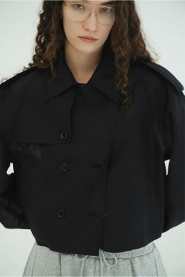 CLANE(クラネ)のSHEER SHORT TRENCH JACKET通販 | 集英社HAPPY PLUS STORE