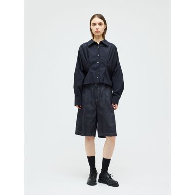 mizuiro ind(ミズイロインド)のデニムハーフパンツ（ONEWASH）通販