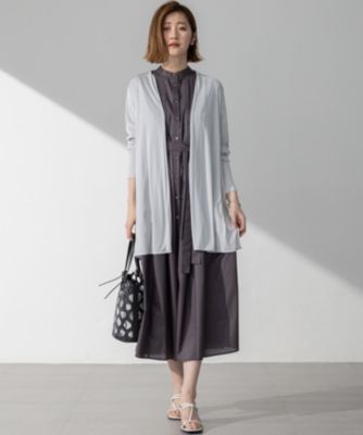 23区(ニジュウサンク)の【UVケア/接触冷感】マルチ機能 シアー ロング