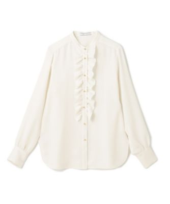 BEIGE，(ベイジ)の【WEB限定】STOW / フリルブラウス通販