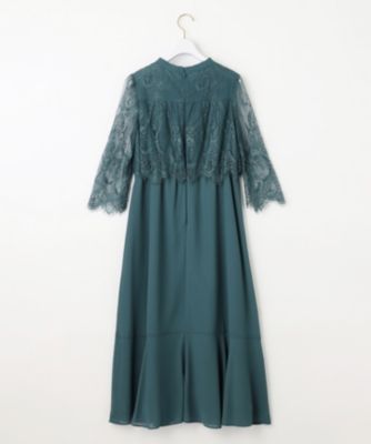 any SiS(エニィスィス)の【洗える】レーシーケープ ドレス通販