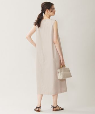 ☆極美品　自由区　タッサーポプリン　ノースリーブワンピース s3_D01QKW.jpg?$itemSlide$