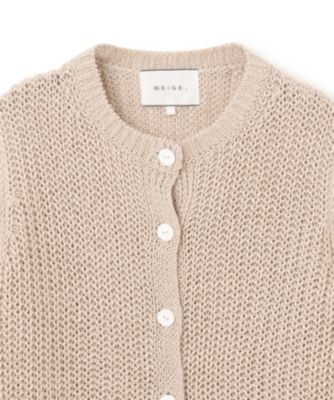 BEIGE，(ベイジ)のOLIVIER / ニットカーディガン通販 | 集英社HAPPY  