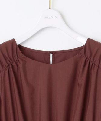any SiS(エニィスィス)の【洗える】シャーリングディテール