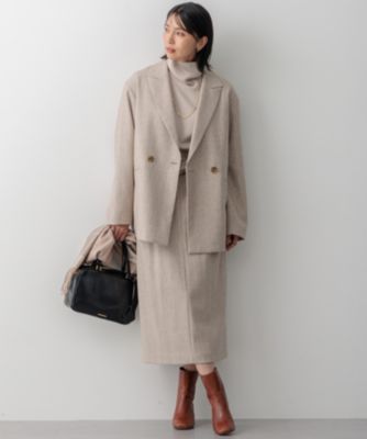 23区 L(ニジュウサンク エル)のヘリンボーンループツイード