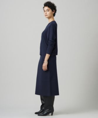 ICB(アイシービー)の【洗える】 クロスコンビ Vネックプルオーバー通販