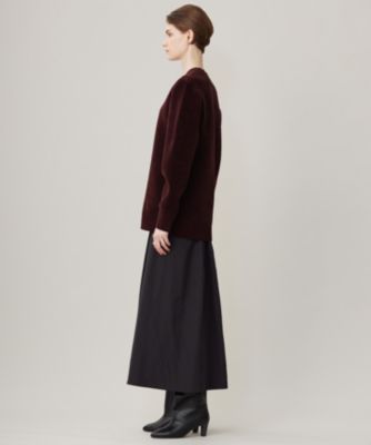 @洗える】コットンシェニール コクーンスリーブニット 洗える】コットンシェニール コクーンスリーブニット