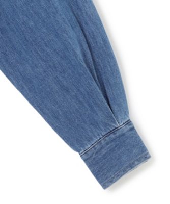 ICB 【WEB限定・洗える】コットンソフトデニム ジャケット ICB｜【WEB限定・洗える】コットンソフトデニム ジャケット