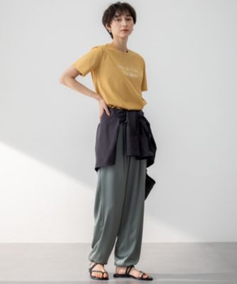 23区 L(ニジュウサンク エル)の【洗える】カラーロゴ Tシャツ通販