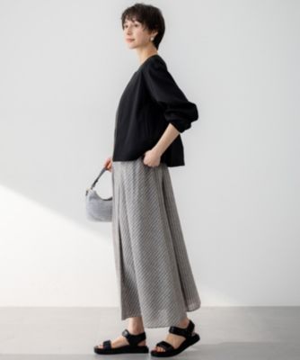 ✨美品・完売品✨ 23区 2024年 リネンレーヨンストレッチ ブルゾン 洗える trim_ofcrs_item8a22a3c203a211f