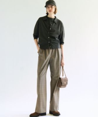 23区(ニジュウサンク)の【洗える/吊り干しOK】ヴィスコースストレッチ