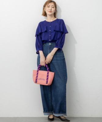 23区(ニジュウサンク)の【Oggi9月号掲載/洗える】クリアトリコット