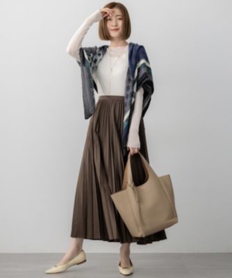 23区　シアーリブニット 23区(ニジュウサンク)の【洗える】シアーリブハイネック ニット