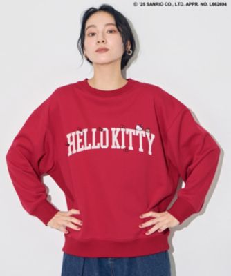 ANY(エニィ)の【ハローキティ×ANY】ロゴスウェット通販 | 集英社HAPPY