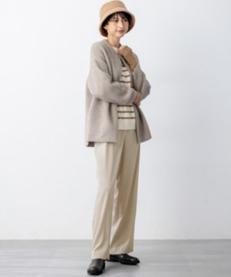 23区(ニジュウサンク)の【見上愛さん着用/洗える】ラクーン