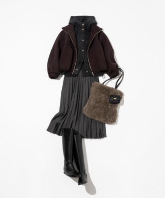 23区(ニジュウサンク)の【VERY掲載】ラクーンブレンドダブルフェイス 23区(ニジュウサンク)の【VERY掲載】ラクーンブレンドダブルフェイス