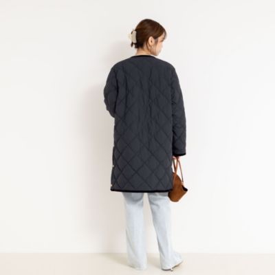 NOLLEY'×TAION別注ダウンロングベスト ROPE' ダウンベスト ベスト 「TAION」別注Vネックロングダウン