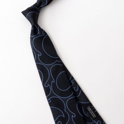 ノーリーズ グッドマン（NOLLEY’S goodman）/PINTO ラインアートジャガードネクタイ 25AWコレクション NOLLEY'S goodman(ノーリーズグッドマン)のPINTO ラインアート