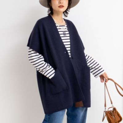 Rie Miller(リエミラー)のバイカラー強縮ニットショール通販 | 集英社