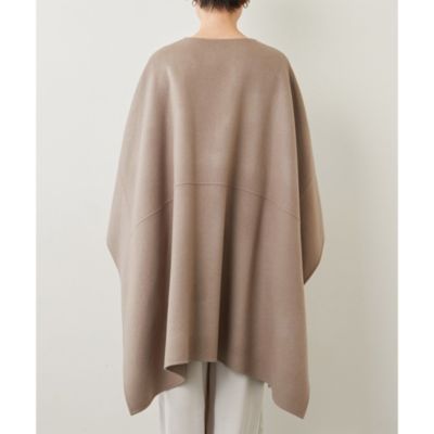 Whim Gazette(ウィム ガゼット)のカシミヤリバーポンチョ通販 | 集英社