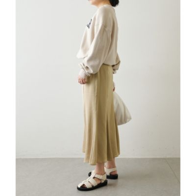 Whim Gazette(ウィム ガゼット)のサテンマーメイドスカート通販