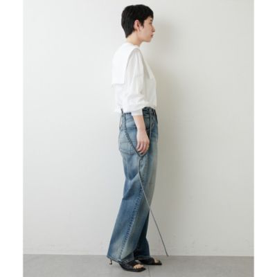 美品ウィムガゼット23SSゆったりスクエア天竺プルオーバー♪ スクエアテンジクプルオーバー | Whim Gazette(ウィム ガゼット
