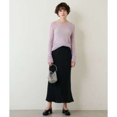 Whim Gazette(ウィム ガゼット)のサテンフレアスカート通販 | 集英社