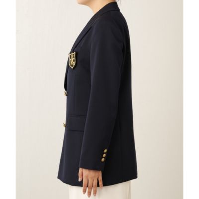 whim Gazetteウィムガゼット ワッペン紺ブレザー Whim Gazette(ウィム ガゼット)のワッペン紺ブレザー通販