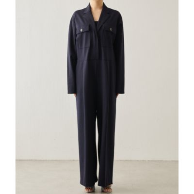 【美品】Whim Gazette ウィムガゼット ウール オールインワン Whim Gazette（ウィムガゼット）の「ダブルクロスオールインワン