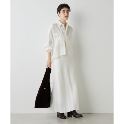 Whim Gazette(ウィム ガゼット)のテンセル?繊維使用シャツ通販