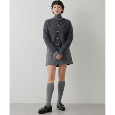 Whim Gazette(ウィム ガゼット)のウールギャバミニスカート通販