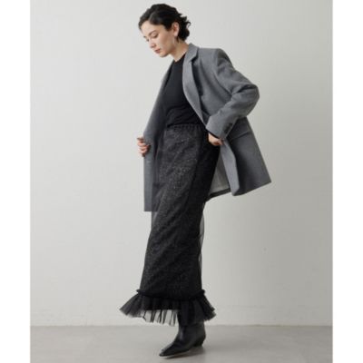 Whim Gazette(ウィム ガゼット)のスパンコールニットスカート通販