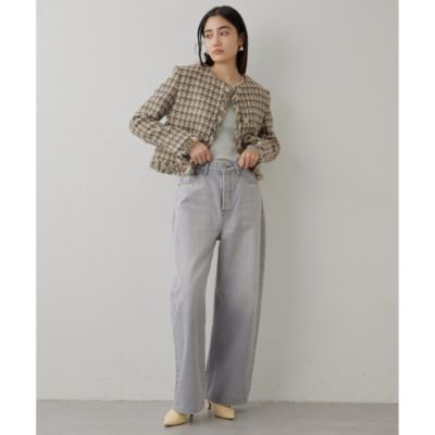 Whim Gazette(ウィム ガゼット)の【LINTON】ツィードジャケット