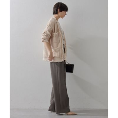 Whim Gazette(ウィム ガゼット)のTWEEDYニットジャケット2通販