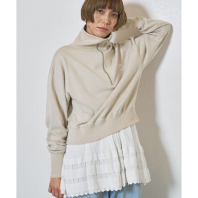 【新品未使用】裏毛ロゴプルオーバー Whim Gazette ウィム【完売品】 Whim Gazette(ウィム ガゼット)｜裏毛ロゴプルオーバー