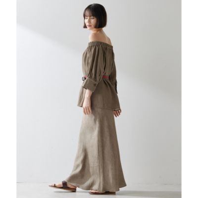 【ウィムガゼット】ツイル顔料染めブラウス Whim Gazette(ウィム ガゼット)のツイル顔料染めブラウス通販