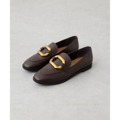 【美品】Whim Gazette THE PAUSEローファー Whim Gazette(ウィム ガゼット)の【THE PAUSE】バックルローファー通販