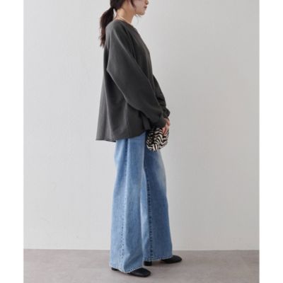 Whim Gazette(ウィム ガゼット)のオフショル裏毛プルオーバー通販