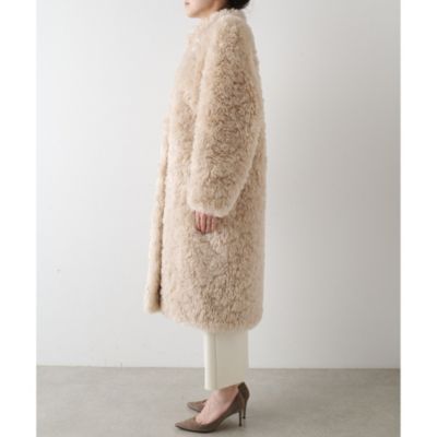 Whim Gazette(ウィム ガゼット)の【THE PAUSE】フェイクファーロング