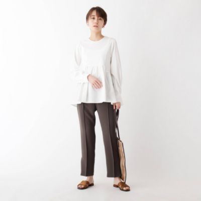 Opaque Clip オペーク ドット クリップ のシルケットコットン フハク切替カットソー Web限定カラー サイズ 通販 集英社happy Plus Store