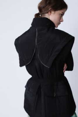 ADORE ブラックシアーパティングベスト