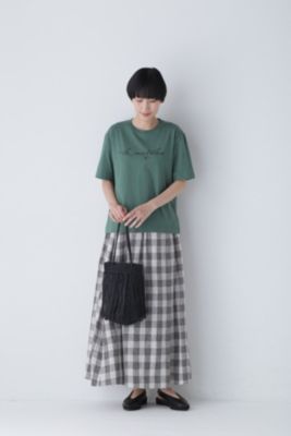 human woman(ヒューマン ウーマン)の◇麻チェックボリューム