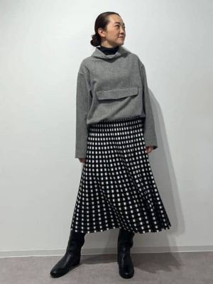 human woman(ヒューマン ウーマン)の◇ツィードスタンドアノラック