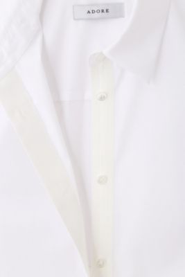 ADORE - 新品◆アドーアADORE◆クリアブロードブラウス◆ 楽天市場】【SALE／50%OFF】クリアブロードブラウス ADORE