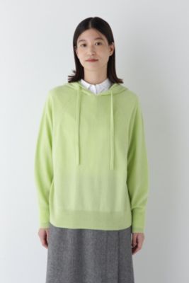 human woman(ヒューマン ウーマン)の◇ウールカシミヤフーディニット