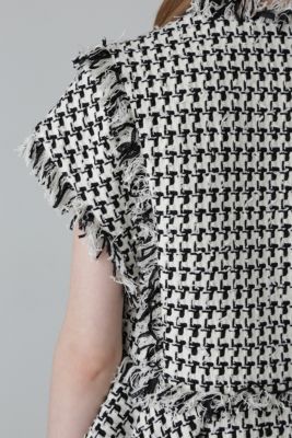 ADORE(アドーア)の◇コットンチェックツィードジレ通販 | 集英社HAPPY