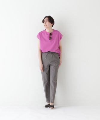 human woman(ヒューマン ウーマン)の◇ミニ裏毛刺繍ロゴプル