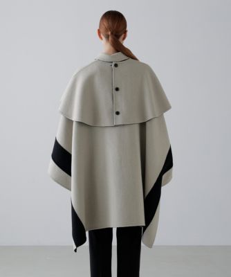 ADORE(アドーア)の◇Ca混2TONEリバーケープコート通販
