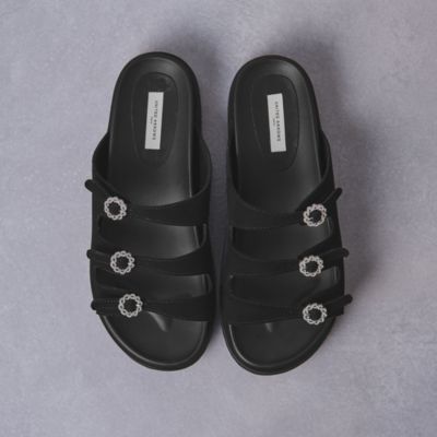 UNITED ARROWS(ユナイテッドアローズ)の3ライン ビジュー ミュール通販 