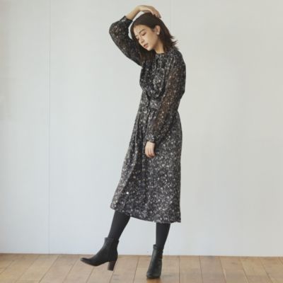 Ketty ケティ のシャドーフラワーワンピース通販 Leeマルシェ